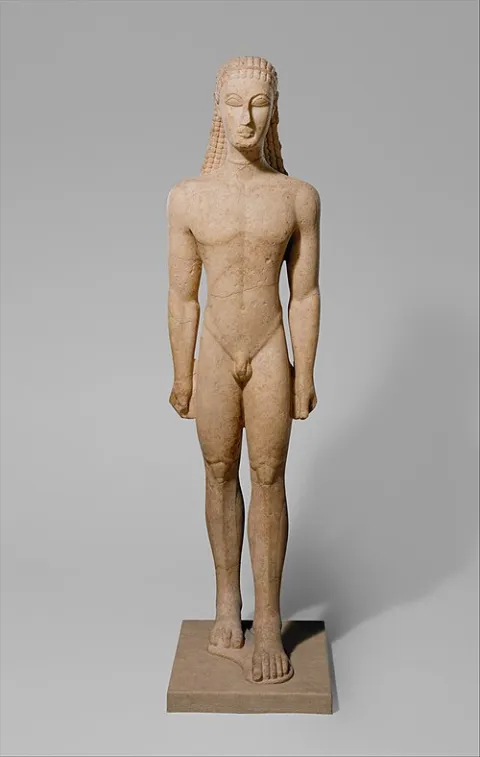 Marble kouros (New York Kouros), statue