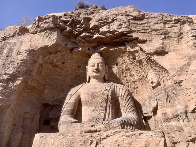 Seated Buddha, Cave 20, Yungang Grottoes