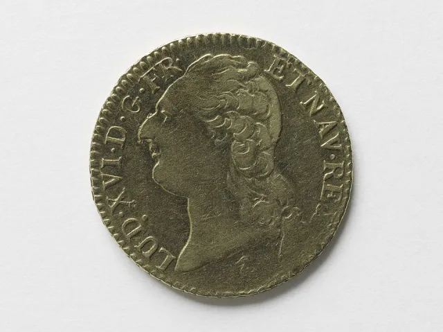 Gold louis d'or of Louis XVI, 1786