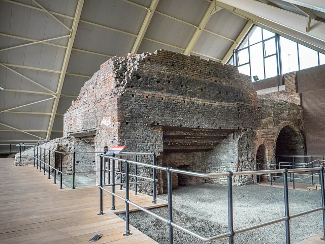 Darby's Old Furnace, Coalbrookdale, photograph