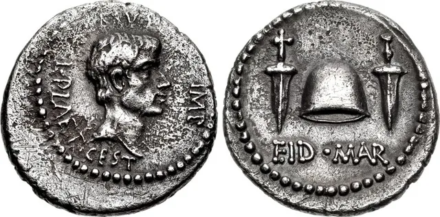 EID MAR denarius of Brutus